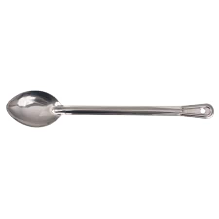 Basting Spoon, 15 Long, Solid, Non-insulated Handle, Stainl